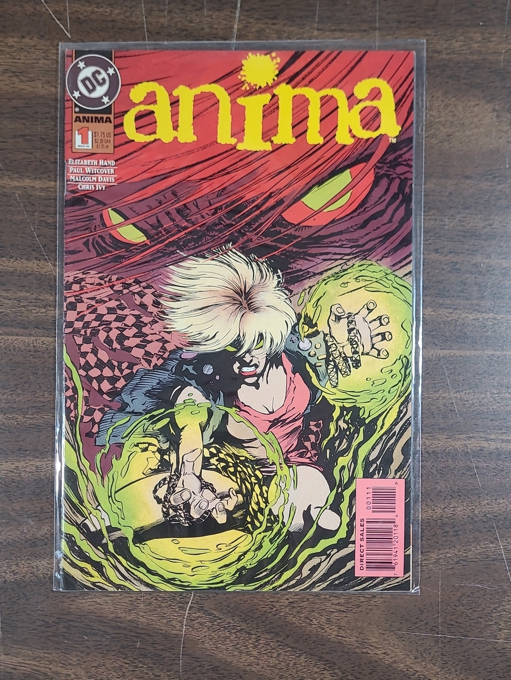 DC Anima Comic Book - #1 March 1994 Bagged